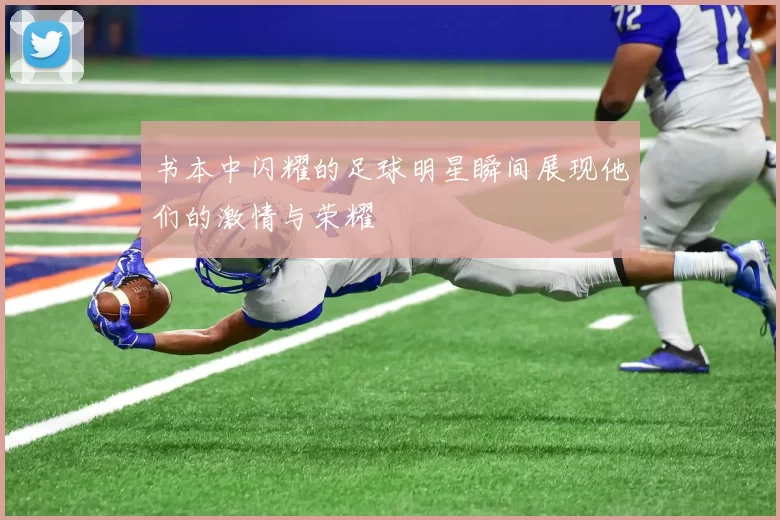 书本中闪耀的足球明星瞬间展现他们的激情与荣耀