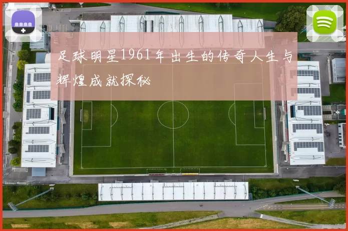 足球明星1961年出生的传奇人生与辉煌成就探秘