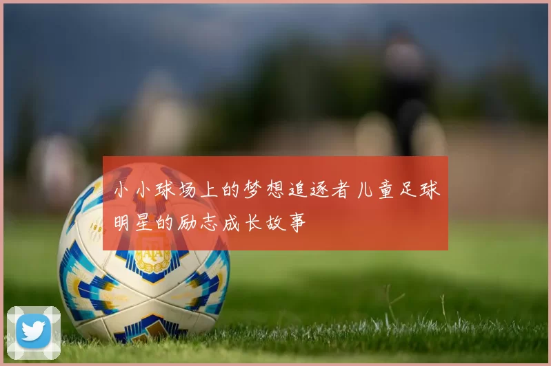 小小球场上的梦想追逐者儿童足球明星的励志成长故事