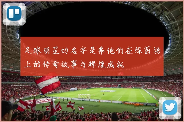 足球明星的名字是弗他们在绿茵场上的传奇故事与辉煌成就