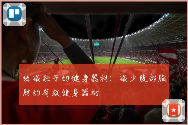 练减肚子的健身器材：减少腹部脂肪的有效健身器材